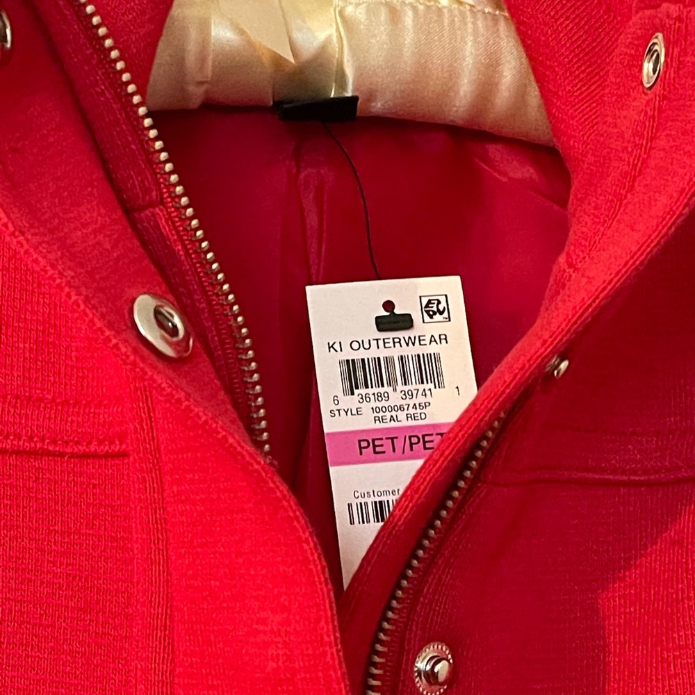 INC Sprig/ Fall Coat_in Red_size P2_NWT - Picture 10 of 11